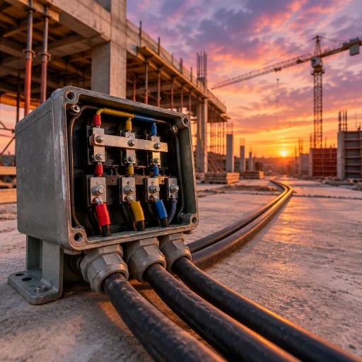 Le câblage étoile triangle : un levier discret pour fiabiliser les moteurs électriques dans le BTP
