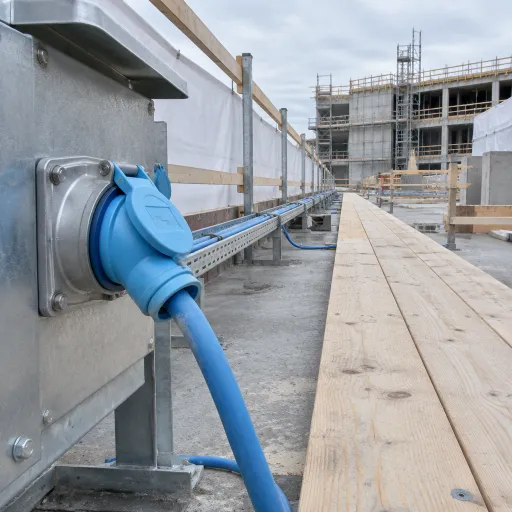 Prises électriques industrielles haute robustesse : comment le heavy duty electrical socket dtcee sécurise les chantiers