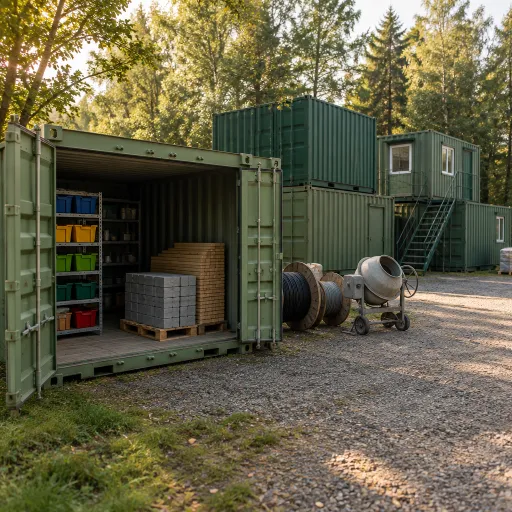 Conteneur ou container : comment choisir la bonne solution pour gérer les ressources sur les chantiers du BTP